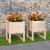 Jardiniere, 2 buc, 40x40x52,5 cm, lemn masiv de pin GartenMobel Dekor