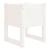 Jardiniere, 2 buc., alb, 40x40x52,5 cm, lemn masiv de pin GartenMobel Dekor