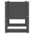 Jardiniere, 2 buc., gri, 40x40x52,5 cm, lemn masiv de pin GartenMobel Dekor