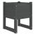 Jardiniere, 2 buc., gri, 40x40x52,5 cm, lemn masiv de pin GartenMobel Dekor