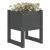 Jardiniere, 2 buc., gri, 40x40x52,5 cm, lemn masiv de pin GartenMobel Dekor