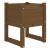 Jardiniere, 2 buc., maro miere, 40x40x52,5cm, lemn masiv de pin GartenMobel Dekor