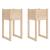 Jardiniere, 2 buc, 40x40x81 cm, lemn masiv de pin GartenMobel Dekor