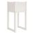 Jardiniere, 2 buc., alb, 40x40x81 cm, lemn masiv de pin GartenMobel Dekor