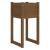Jardiniere, 2 buc., maro miere, 40x40x81 cm, lemn masiv de pin GartenMobel Dekor