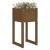 Jardiniere, 2 buc., maro miere, 40x40x81 cm, lemn masiv de pin GartenMobel Dekor