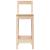 Scaune de bar, 2 buc., 40x41,5x112 cm, lemn masiv de pin GartenMobel Dekor