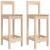 Scaune de bar, 2 buc., 40x41,5x112 cm, lemn masiv de pin GartenMobel Dekor
