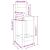 Scaune de bar, 2 buc., negru, 40x41,5x112 cm, lemn masiv pin GartenMobel Dekor