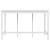 Masă de bar, alb, 180x80x110 cm, lemn masiv de pin GartenMobel Dekor