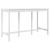 Masă de bar, alb, 180x80x110 cm, lemn masiv de pin GartenMobel Dekor