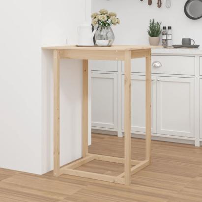 Masă de bar, 80 x 80 x 110 cm, lemn masiv de pin GartenMobel Dekor