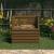 Compostor, maro miere, 80x80x78 cm, lemn masiv de pin GartenMobel Dekor