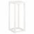 Set suport de plante, 3 piese, alb, lemn masiv de pin GartenMobel Dekor