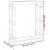 Rastel pentru lemne de foc, 80x25x100 cm, lemn masiv pin GartenMobel Dekor