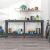 Banc de lucru, gri, 180x50x80 cm, lemn masiv pin GartenMobel Dekor