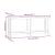 Banc de lucru, maro miere, 180x50x80 cm, lemn masiv pin GartenMobel Dekor