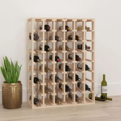 Suport de vinuri, 70x33x94 cm, lemn masiv de pin GartenMobel Dekor