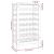 Suport de vinuri, 61,5x30x107,5 cm, lemn masiv de pin GartenMobel Dekor