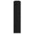 Mască pentru calorifer, negru, 169x19x84 cm, lemn masiv pin GartenMobel Dekor