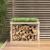Suport bușteni de exterior, 108x52x74 cm, lemn masiv pin GartenMobel Dekor