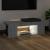 Comodă TV cu lumini LED, gri sonoma, 90x39x30 cm GartenMobel Dekor