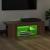 Comodă TV cu lumini LED, stejar maro, 90x39x30 cm GartenMobel Dekor