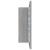 Dulap cu oglindă & LED gri sonoma 60x12x45 cm lemn compozit GartenMobel Dekor