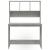 Birou cu rafturi, gri beton, 102x45x148 cm, lemn compozit GartenMobel Dekor