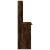 Birou cu rafturi, stejar fumuriu, 102x45x148 cm, lemn compozit GartenMobel Dekor
