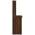 Birou cu rafturi, stejar maro, 102x45x148 cm, lemn compozit GartenMobel Dekor