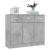 Servantă, gri beton, 91x28x75 cm, lemn prelucrat GartenMobel Dekor