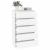 Dulap cu sertar, alb, 60x36x103 cm, lemn prelucrat GartenMobel Dekor