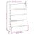 Dulap cu sertar, alb, 60x36x103 cm, lemn prelucrat GartenMobel Dekor