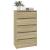 Dulap cu sertar, stejar sonoma, 60x36x103 cm, lemn prelucrat GartenMobel Dekor