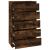 Dulap cu sertar, stejar fumuriu, 60x36x103 cm, lemn prelucrat GartenMobel Dekor
