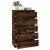 Dulap cu sertar, stejar fumuriu, 60x36x103 cm, lemn prelucrat GartenMobel Dekor