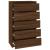 Dulap cu sertar, stejar maro, 60x36x103 cm, lemn prelucrat GartenMobel Dekor