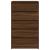 Dulap cu sertar, stejar maro, 60x36x103 cm, lemn prelucrat GartenMobel Dekor