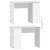 Birou, alb, 100x55x75 cm, lemn prelucrat GartenMobel Dekor