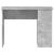 Birou, gri beton, 100x55x75 cm, lemn prelucrat GartenMobel Dekor
