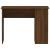 Birou, stejar maro, 100x55x75 cm, lemn prelucrat GartenMobel Dekor