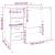 Birou cu sertare, alb, 102x50x76 cm, lemn prelucrat GartenMobel Dekor