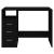 Birou cu sertare, negru, 102x50x76 cm, lemn prelucrat GartenMobel Dekor