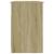 Birou cu sertare, stejar sonoma, 102x50x76 cm, lemn prelucrat GartenMobel Dekor