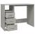 Birou cu sertare, gri beton, 102x50x76 cm, lemn prelucrat GartenMobel Dekor