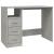 Birou cu sertare, gri beton, 102x50x76 cm, lemn prelucrat GartenMobel Dekor