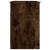 Birou cu sertare, stejar afumat, 102x50x76 cm, lemn prelucrat GartenMobel Dekor