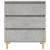Servantă, gri beton, 60x35x70 cm, lemn prelucrat GartenMobel Dekor