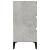 Servantă, gri beton, 60x35x70 cm, lemn prelucrat GartenMobel Dekor